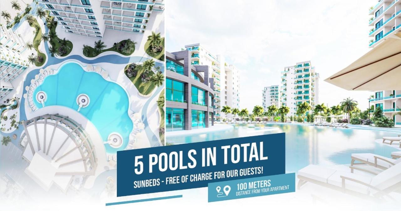 Sophia Pool Apartments In Caesar Blue Resort, Fixed Lunch Till 3Pm, Gym, Swimming Pools, Sauna, Hammam, Kids' Club Available Perivolia tou Trikomou Dış mekan fotoğraf