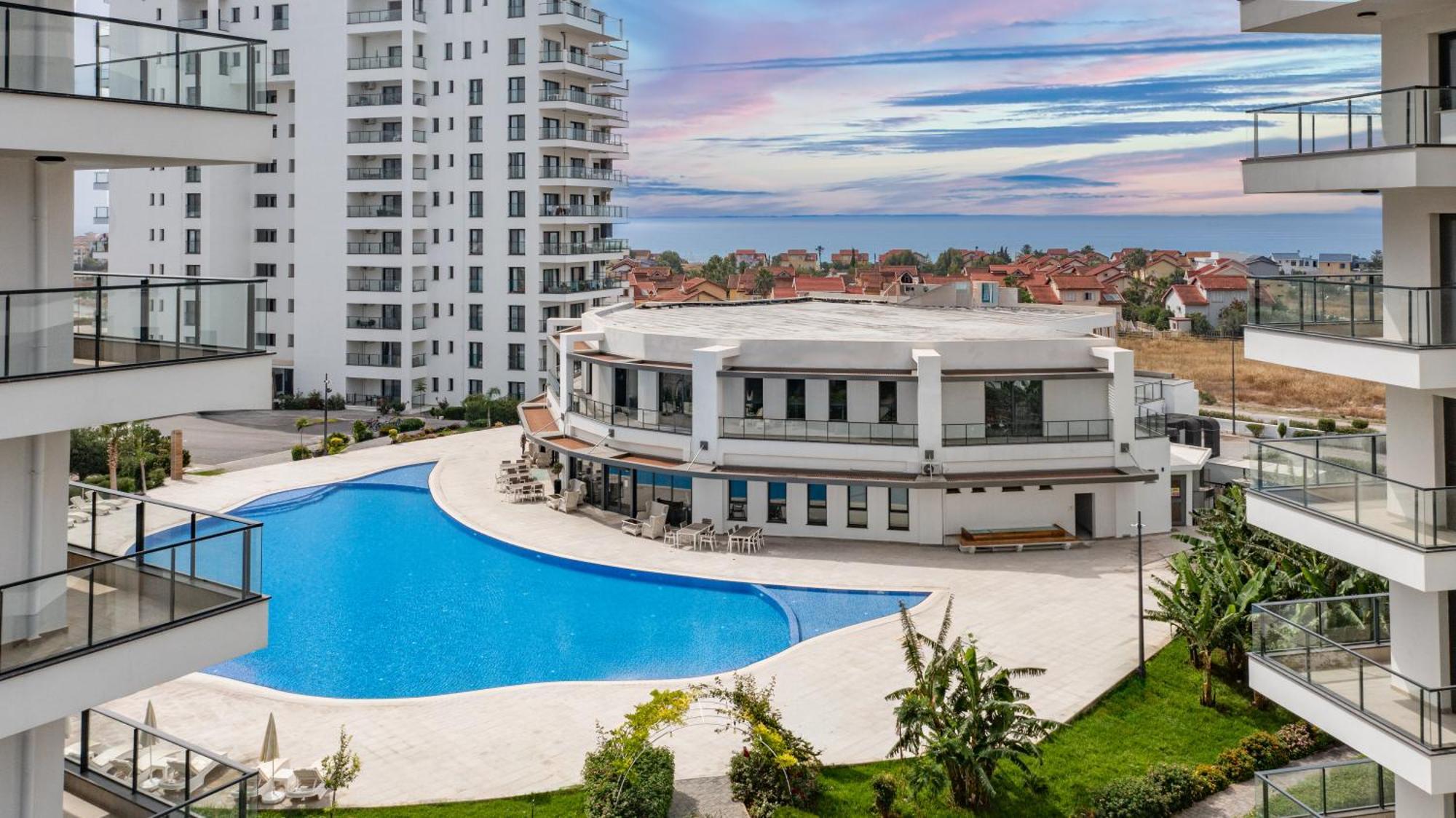 Sophia Pool Apartments In Caesar Blue Resort, Fixed Lunch Till 3Pm, Gym, Swimming Pools, Sauna, Hammam, Kids' Club Available Perivolia tou Trikomou Dış mekan fotoğraf